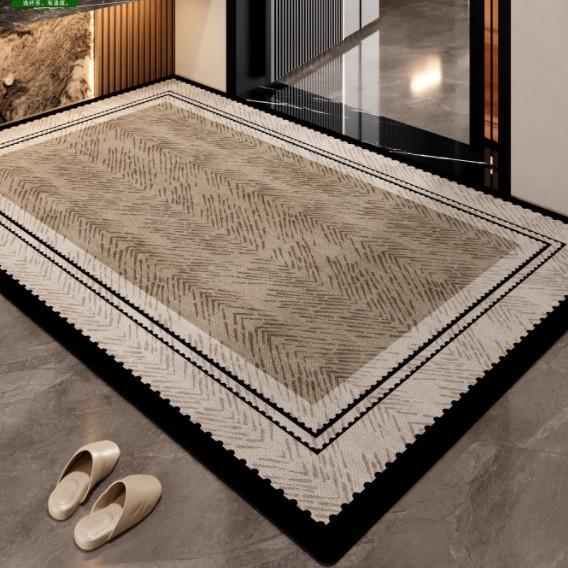 Premium Entry Door Floor Mat, Door Non-Slip And Dirt-Resistant Leave-In Household Entry Floor Mat Can Be Cut And Easy To Take Care Of Carpet