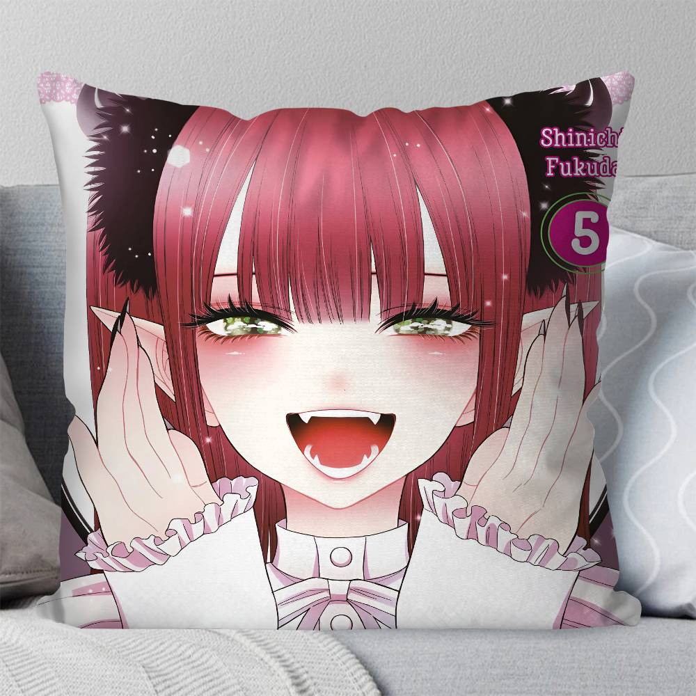 My Dress-Up Darling Anime Pillow Case Square Pillow Bedroom Sofa Leisure Comfort Cushion Car Living Room Home Decoration