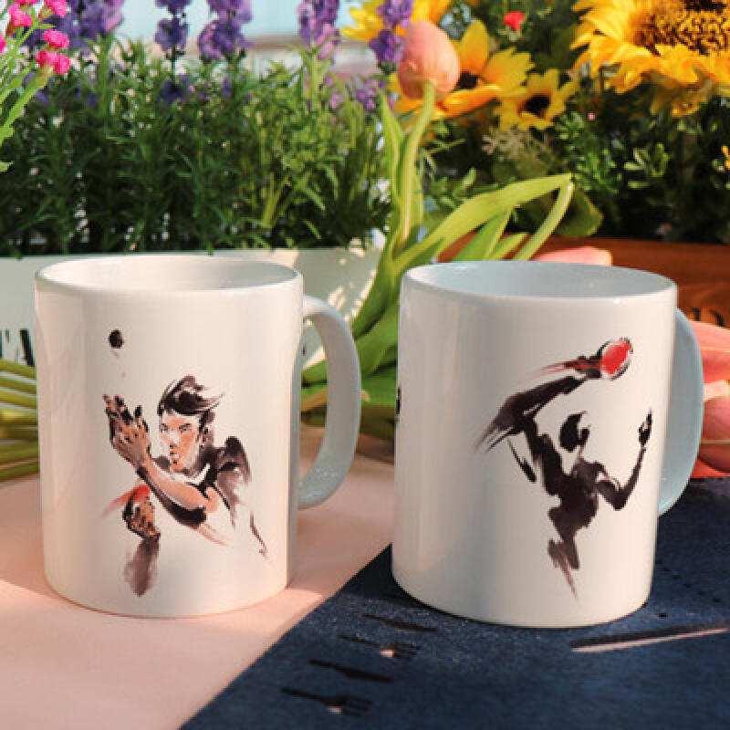 if958-Design Mug 2p-Table Tennis Player