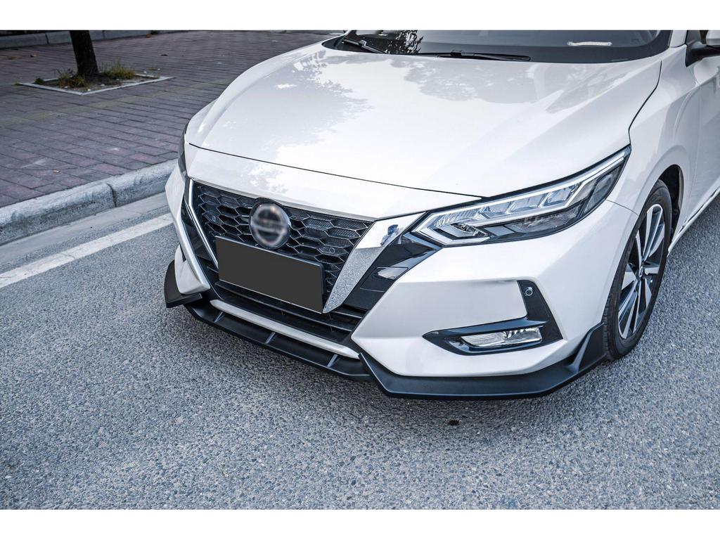 Συμβατό Body Kit 14ης Γενιάς Sylphy: Εμπρόσθιο Χείλος, Πλαϊνά Μαρσπιέ, Πίσω Αεροτομή, Πίσω Χείλος, Γωνία Εμπρός Προφυλακτήρα.
