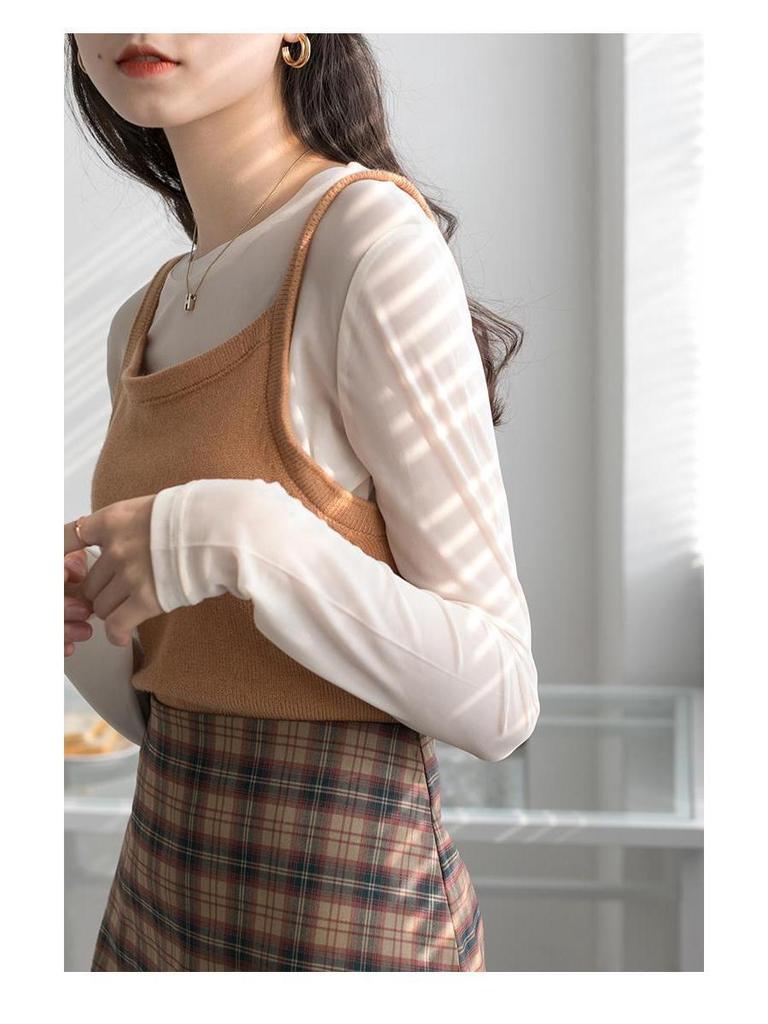 Hyuna Style Women's Mesh Long Sleeve Sun Protection Shirt, 2023 Summer Ice Silk Base Layer T-Shirt