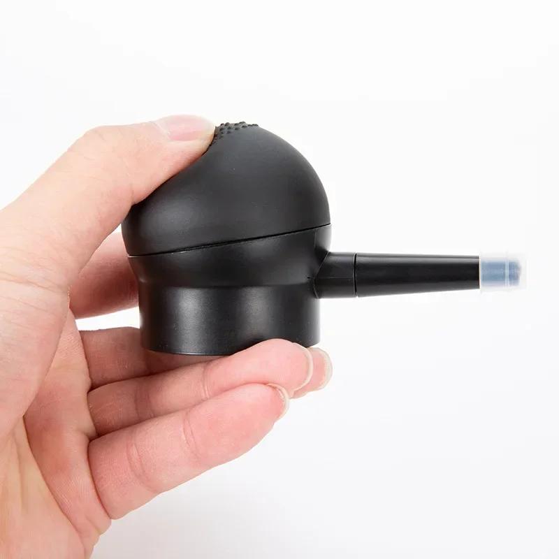 Hair Tonic Special Modeling Powder Sprayer Hair Supplement Fiber Powder Spray Bottle Silicone Gasbag Spray Head Hair Products