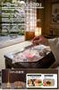Generic Cherry Blossom Pink Glass Incense Burner Set with Brass Holders for Stick & Spiral Ash Catcher 8.3 Cm