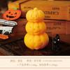 1Pc Halloween Pumpkin Ghost Candle Natural Soy Wax Aromatherapy Candle Smokeless Long-lasting Burn Home Decor Party Atmosphere