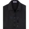 Stone Island Solid Color Vintage Wash Long Sleeve Shirt Jacket With Zipper Chest Strap Men jackets 7815106WN-V0165