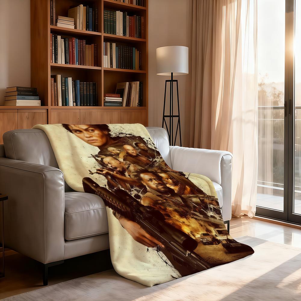 Movie H Hunting J Jessica S B BrokS Blanket Soft Throw Blanket for Home Bedroom Bed Sofa Picnic Travel Office Rest Blanket Gift