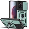 Case for Motorola Moto Edge 50 40 30 Pro Ultra Fusion Neo G85 G84 G75 G55 5G Slide Camera Lens Holder Shockproof Protect Cover