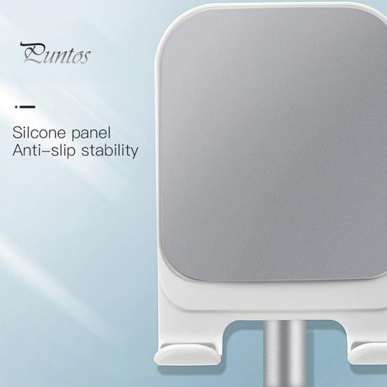 Desk Aluminium Alloy Anti-slip Tablet Stand Adjustable Rotatable Phone Holder