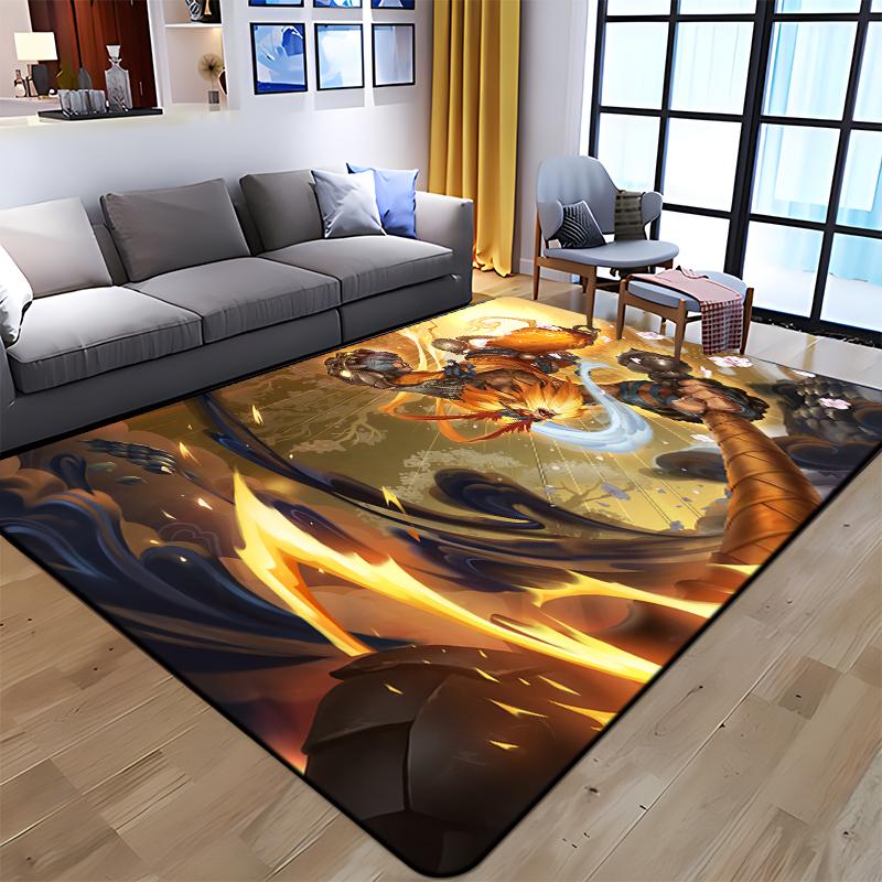 Sun WuKong Monkey King Printed Carpet for Living Room Large Area Rug Soft Mat E-sports Chair Carpets Alfombra Gifts Dropshopping