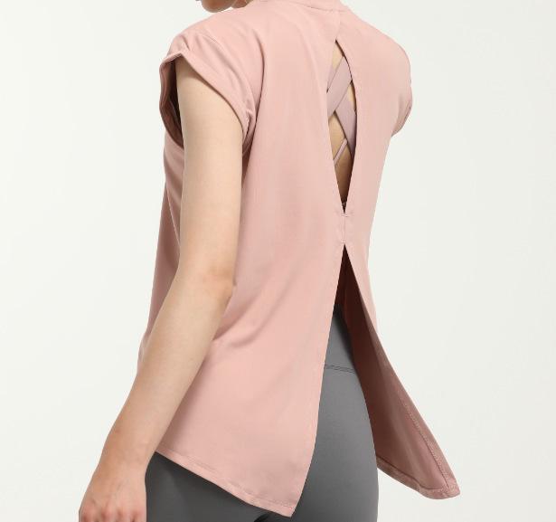 Women's Quick-Dry Loose Back Sports Vest for Running & Yoga