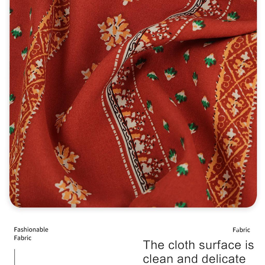 Ethnic Fabric for Sewing Quilting Beginners for Clothing Sewing and Arts Crafts Viscose Fabric for DIY Craft Patchwork