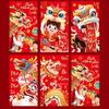 6pcs Colorful Goat Pattern Spring Festival Lucky Money Bag Blessings Printing Hongbao  Gift