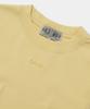 COLUMBIA UNIVERSITY Tiny Script Logo Women Slim-Fit S/S T-Shirts_Light Yellow