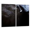 Glass Protective Hob Cover 2x30x52 Smoke
