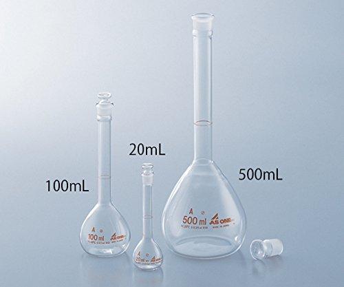 AS ONE Volumetric Flask, White, 10mL (ASONE) / 1-8564-02