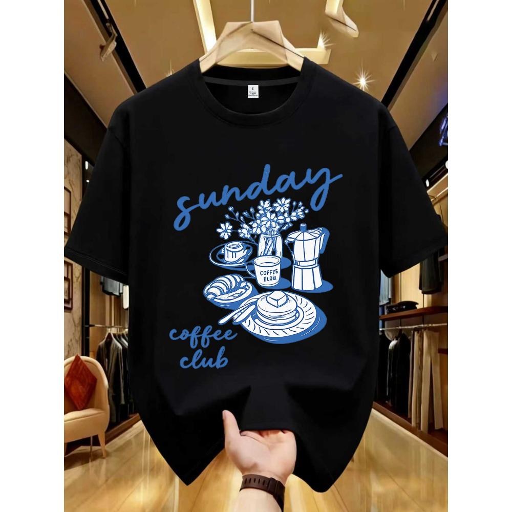 Graphic Print Drop T-Shirt Short Sleeve Crew Neck Casual Spring Summer Clothing Harajuku Sleeve Clothes Tops