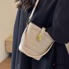 This Year's Popular Small Bag Women's New Fashion Versatile Shoulder Messenger Bag Texture Korean Portable Bucket Bag