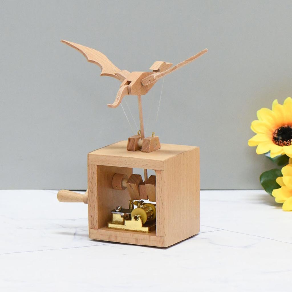 Music Box Are My Sunshine Hand Crank Wooden Mechanism Musical Boxes Cute Vintage Keepsake Box Gifts For Girls Women Mom Boys