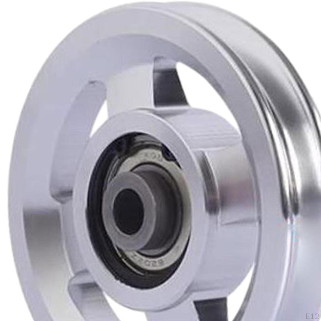 Aluminium Alloy Bearing Pulley Wheel, Durable Gym Cable Fitness Equipment Accessories