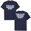 This Is My Drinking Shirt and Driving Shirts Funny Quotes TShirt Letters Printed Sayings Graphic Tee Tops Short Sleeve Blouses