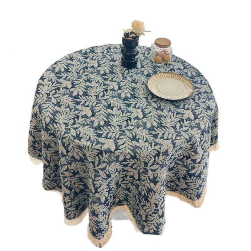 Bohemian Woven Tablecloth Tassel Table Cover Dining Mat Multi Color Home Decor