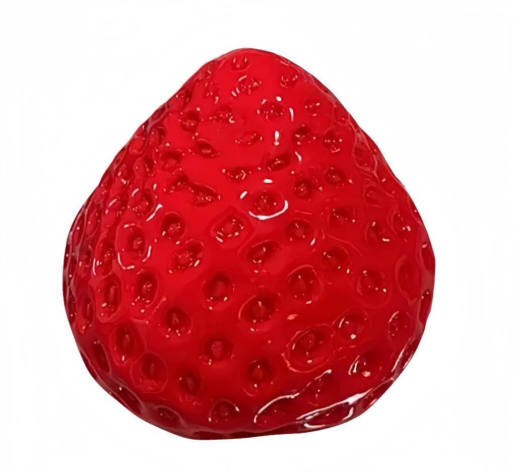 Large Strawberry Decompression Simulation Squeeze Toy With Soft Silicone Like Texture Suitable For Stress Relief Entertainment