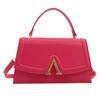 Fashion Texture Portable Small Square Bag Casual New Women's Shoulder Underarm Bag Solid Color Messenger Bag