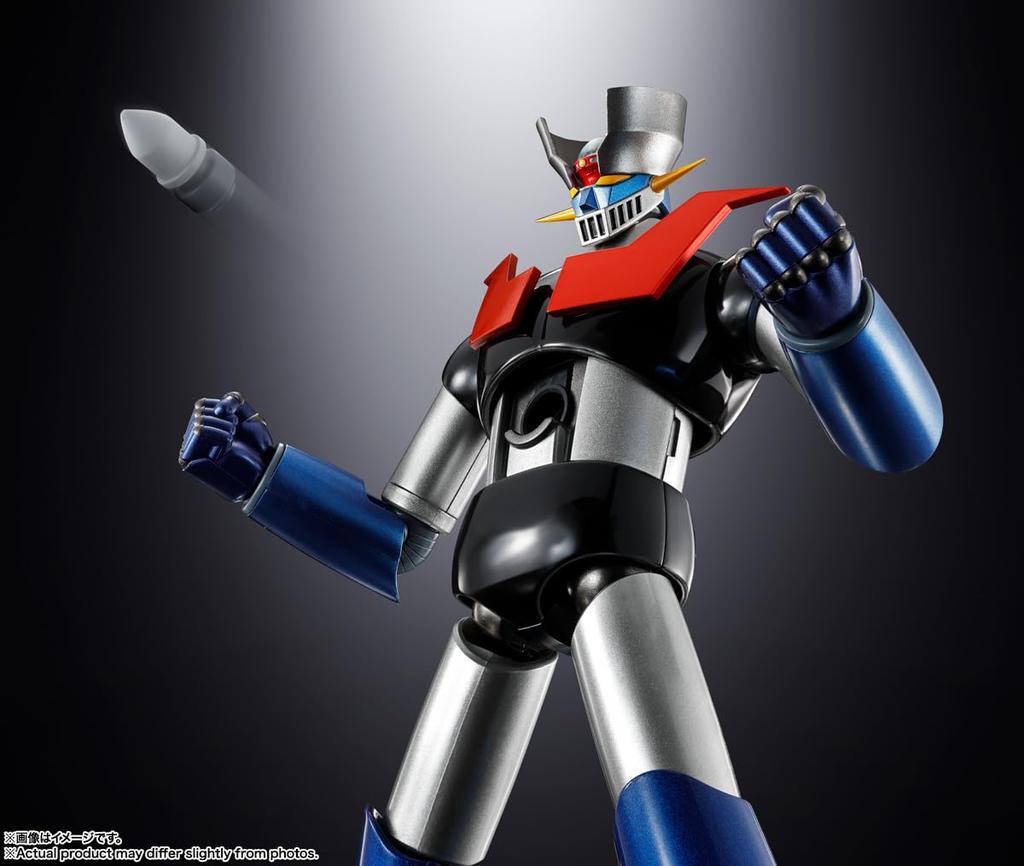 TAMASHII NATIONS Soul of Chogokin Mazinger Z Kakumei Około 165mm ABS Malowana Ruchoma Figurka GX-117 (Typ wzmocniony) Shinka, Odlewane ciśnieniowo &