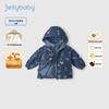 JELLYBABY Boys' 3-in-1 All-Over Print Hooded Jacket