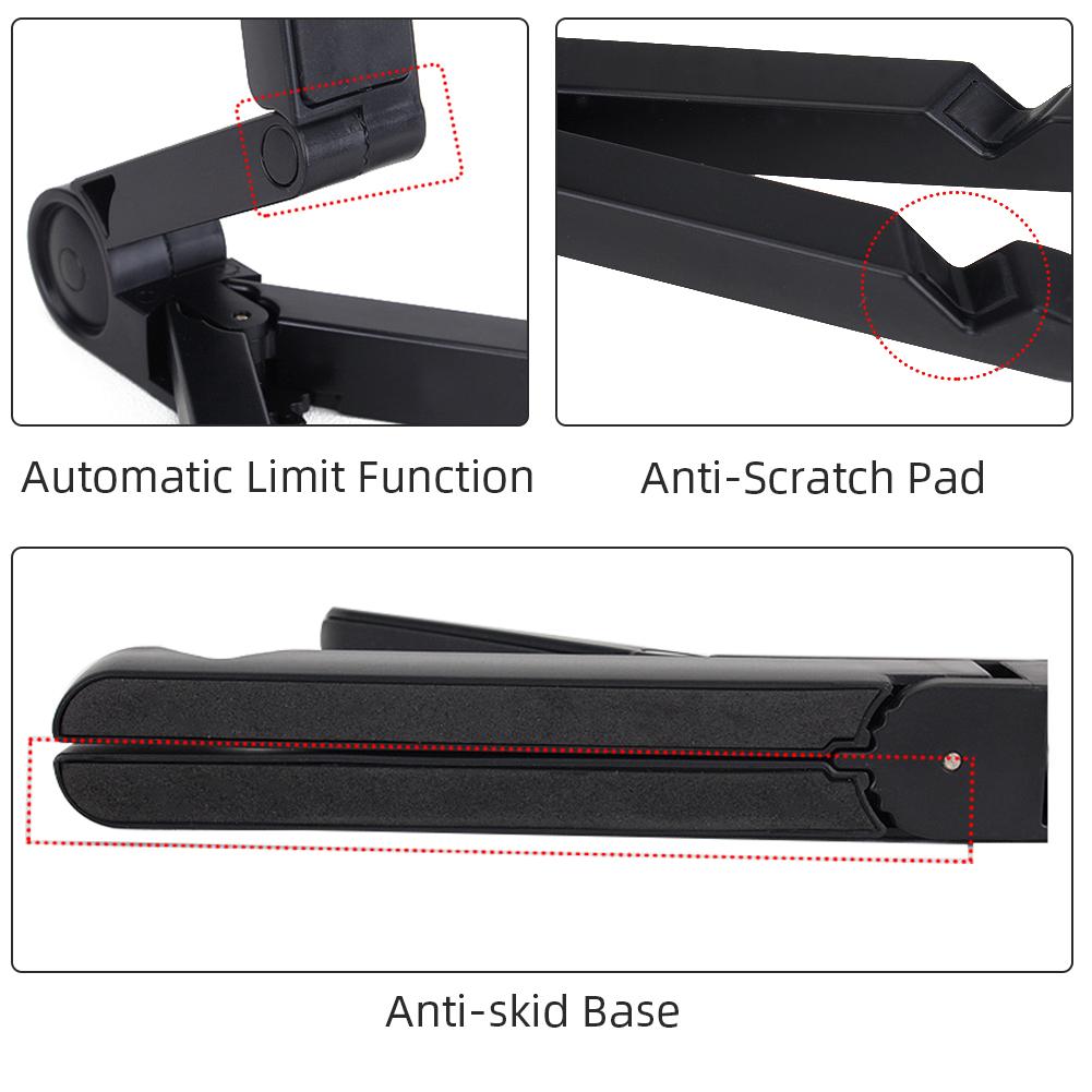 Tablet Stand Holder, Universal Adjustable Tablet Holder Stand, Compatible with iPad, iPhone, Samsung Galaxy, E-Readers, Kindle Fire Tablets