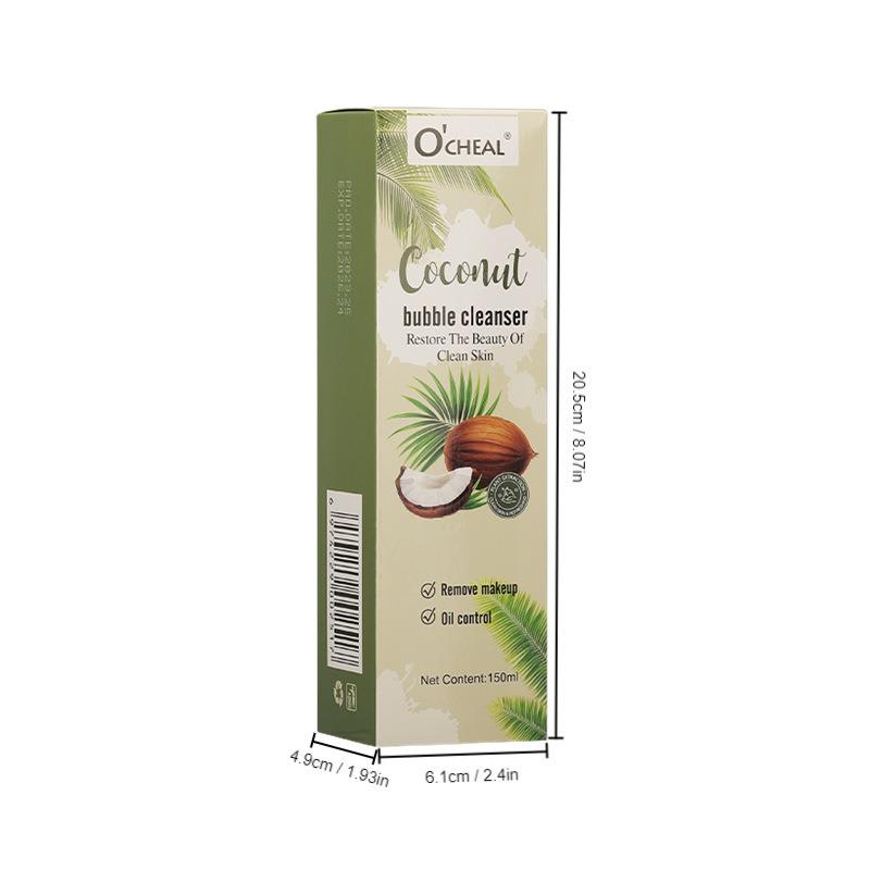 O'CHEAL Avocado Aloe Amino Acid Facial Wash Cleansing Foam Moisturising & Nourishing Cleanser