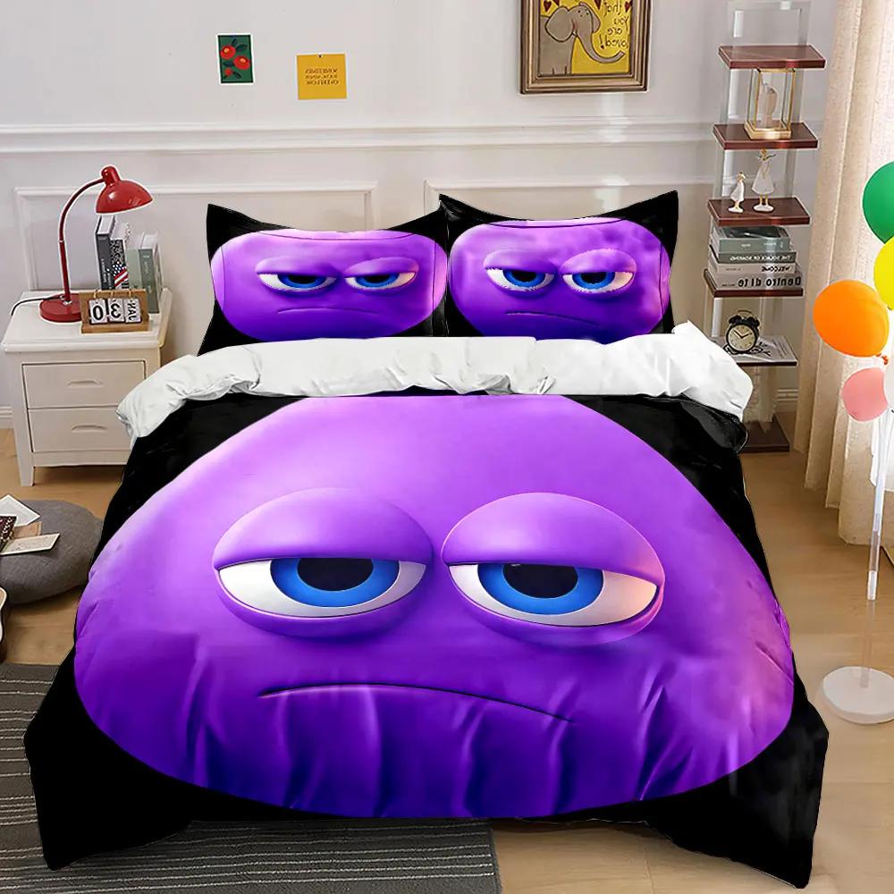 "Purple Emotion Decorative Set" Soft Comfortable Duvet Cover Bedding Set Included 1*Duvet Cover & 2*Pillowcases Gift