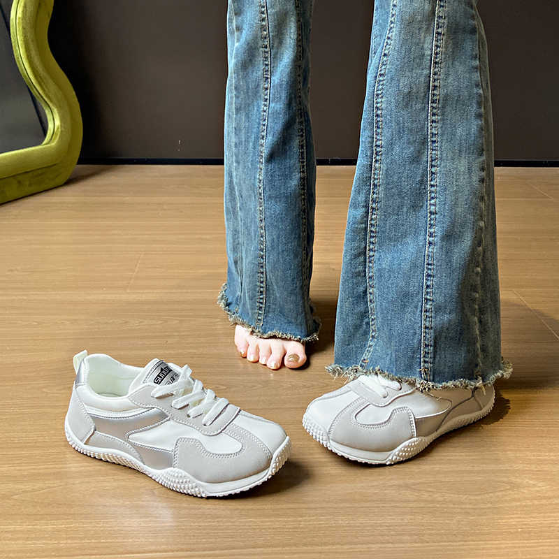 Fashion PU Leather Road Trainer Boots Ankle Shoes Women Shoes Due To Women Sneakers Sports Seasonal Sports-et-leisure Athletics