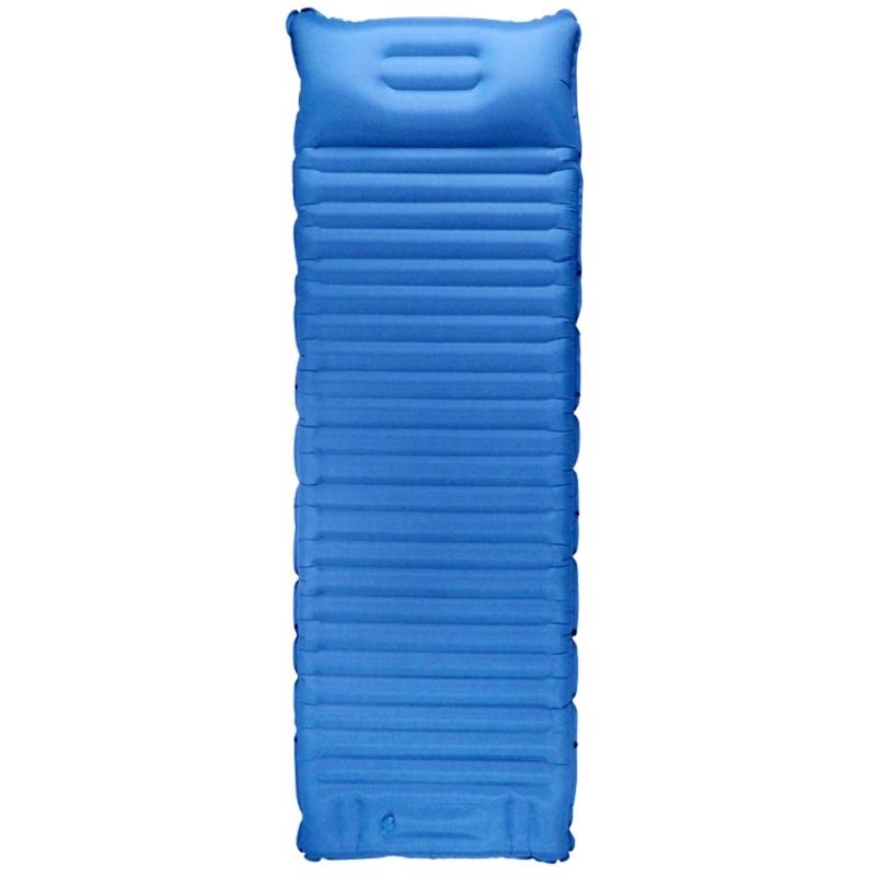 

Sleeping Pad for Camping,Backpacking, Hiking,Lightweight,Extra-Thickness-3.9 Inflatable & Compact-Camping Air Mattress синій