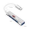 Type-C Turn USB Adapter Multi Port Distributor Hub Car Accessories For KIA Sportage Rio 3 Soul Optima Ceed Pro K5 K2 k6 K7 K8 Pride