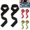 1 Pair Hard Pull Lifting Wrist Strap Grips Band Strength Training Deadlift Grip Band Fitness Non-slip Booster Belt Weightlifting Pressure