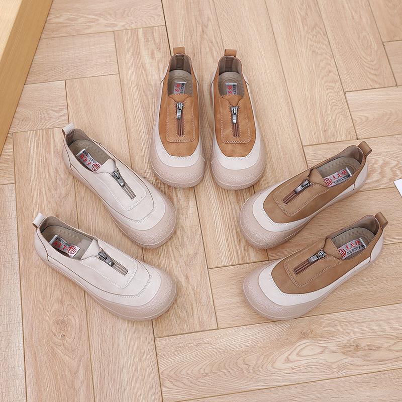 Shoes Women's 2025 Spring New Casual Sneakers Lightweight Women's Fashion Versatile Comfortable Platform Mom Women's Shoes