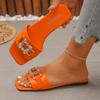 Plus-size Shoes, Platform Women's Shoes, Square-toe Shoes, Lightweight Sandals