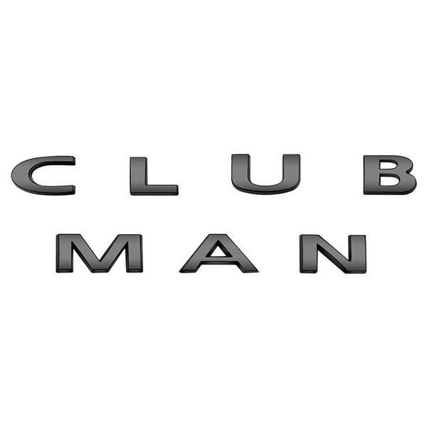 

Car Emblem Trunk Decal Sticker for COOPERS R58 R55 R56 F54 F55 F56 F60 R60 CLUBMAN чорний