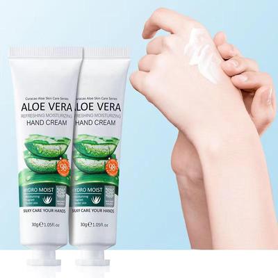 30g Aloe Vera Gel Anti-Austrocknung, aufhellende, feuchtigkeitsspendende Hautreparatur-Handcreme und Gesichtscreme