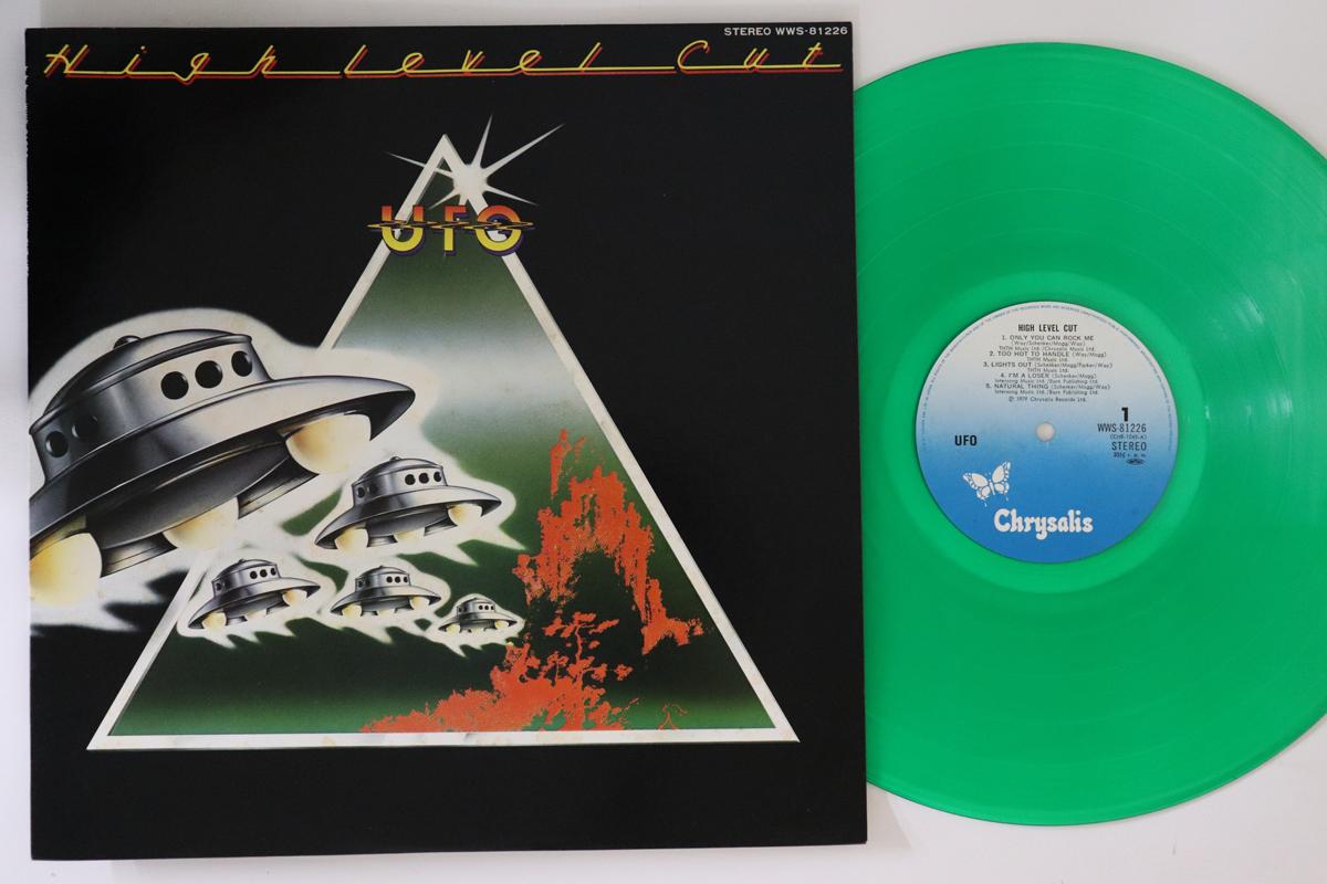 

LP Record UFO - High Level Cut WWS81226 CHRYSALIS 1979 Japan Rock Used