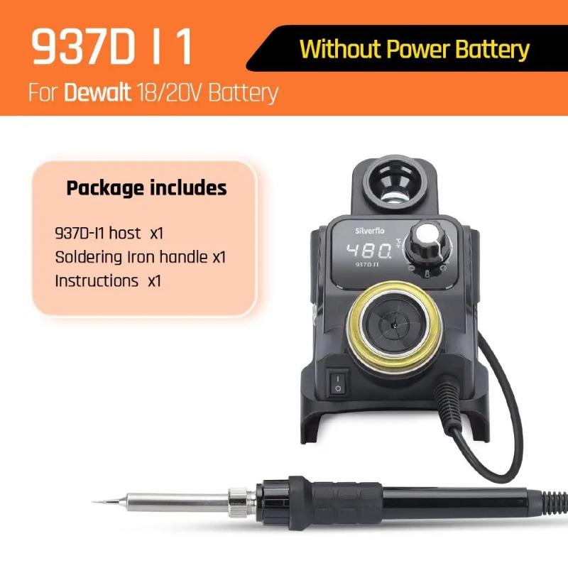 

Беспроводная паяльная станция Портативная паяльная станция с режимом сна для DEWALT/Milwaukee/MAKITA no battery