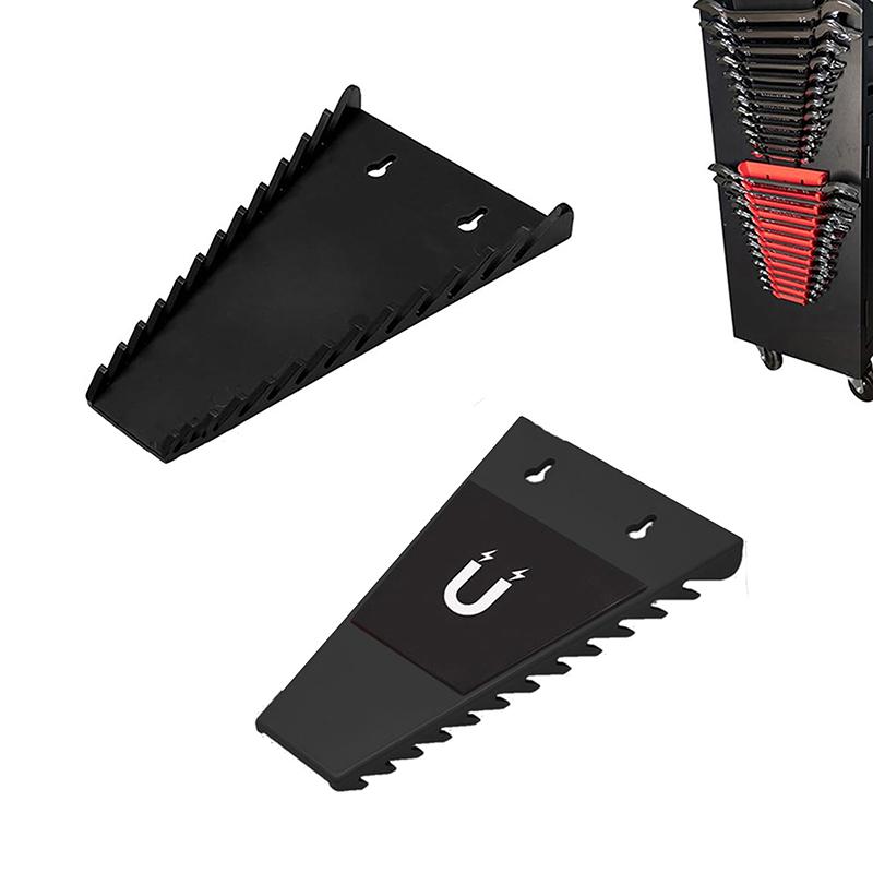 1 Stück Schraubenschlüssel-Platzierungsregal Gabelschlüssel-Sortierer Halter Organizer Haushaltswerkzeug Wandmontiertes Tablettregal Garagen-Schraubenschlüssel-Aufbewahrungshalterung