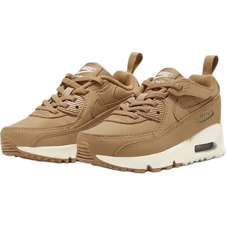 Nike Air Max 90 EasyOn PS Flax Kids Sneakers Tan Sail HF6357-200