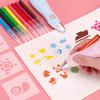 12pcs Washable Watercolor Paint Pens Marker Set Airbrush Color Pen Refills for Electric Spray Pen Marker Sprayer Art