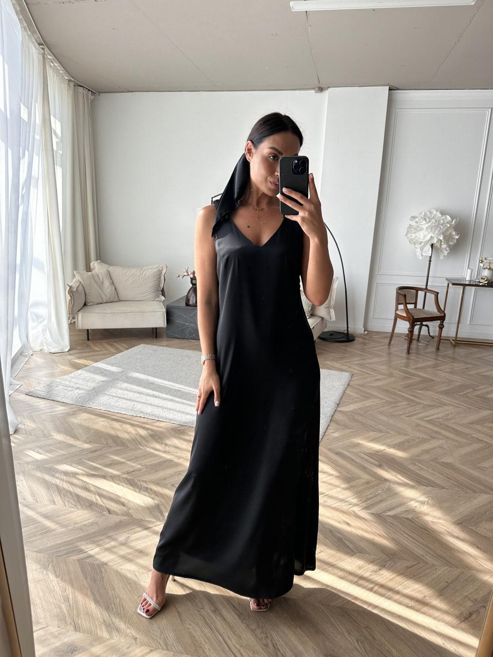 

Сукня PEONY Фажана 7XL Чорний (2507241-60-62:16) 7XL чорний