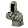Medieval Scarf Cowl Men with Brooch,Vikinges Cowl Hood Cloak,Renaissances Rogue Hooded Shawl for Halloween Cosplay