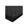 Celine Triomphe Canvas Logo Print Flap Double Fold Smooth Lambskin Wallet Men Wallet Black 10B652BQB.38NO