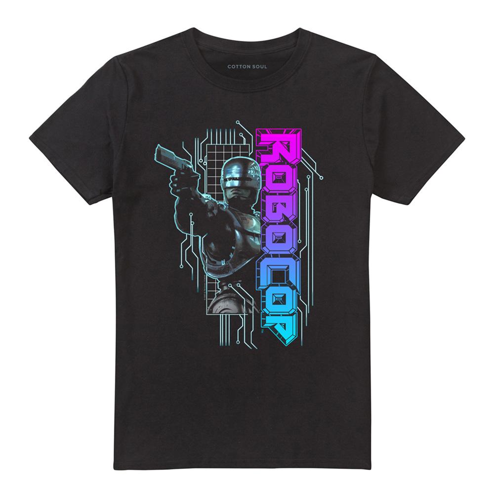 Robocop Unisex Adult Neon T-Shirt