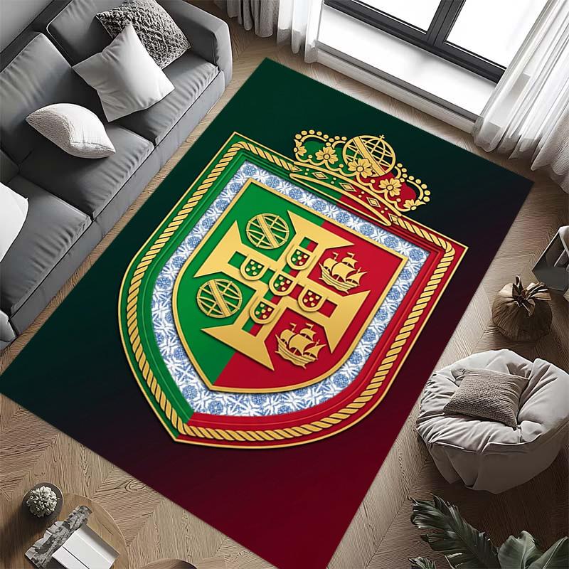 Portuguese Heritage Emblem carpet Suitable for all seasons Home Decor Christmas gifts Room Art